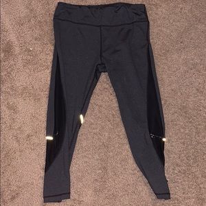 Medium Grey Cropped kyodan athletic leggings